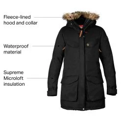 New 👍 Fjallraven Nuuk Insulated Parka Women's 🎁 -Fjallraven® Official Online BK D7 10