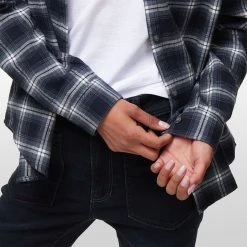 Outlet 🥰 Fjallraven Ovik Flannel Long Sleeve Shirt Women's 🔔 -Fjallraven® Official Online DARNV D6 2