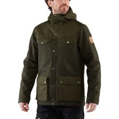 Outlet ⭐ Fjallraven Greenland Re Wool Jacket Men's ⭐ -Fjallraven® Official Online DEEFO 10