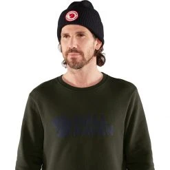 Outlet 🎉 Fjallraven Logo Sweater Men's ✔️ -Fjallraven® Official Online DEEFOR D6