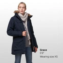 New 👍 Fjallraven Nuuk Insulated Parka Women's 🎁 -Fjallraven® Official Online DRKNV D19