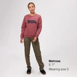 Coupon ✔️ Fjallraven Logo Sweater Women's ⌛ -Fjallraven® Official Online MESPUR D5